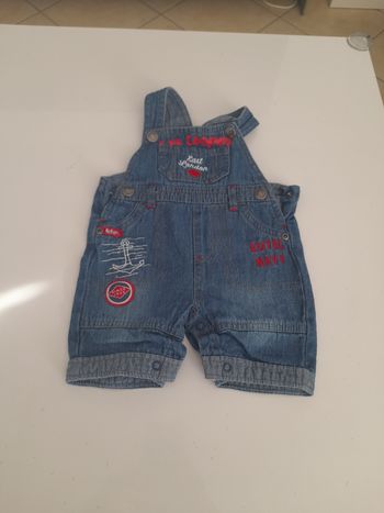 Salopette short