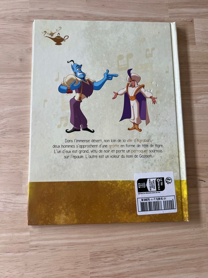Livre Disney Audiocontes Magiques n°4 – Aladdin – Bon État (Sans Figurines) - photo numéro 2