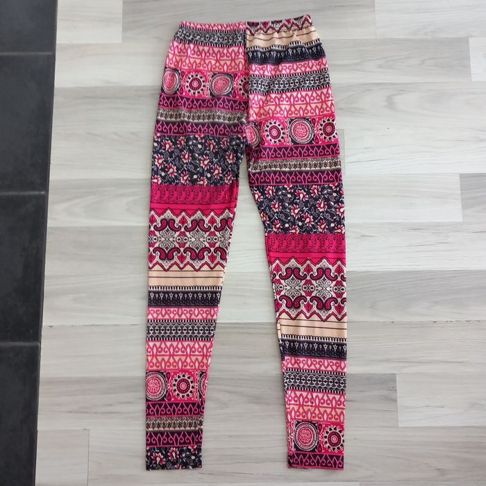 Pantalon legging femme à motifs taille 38