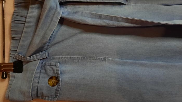 Pantalon léger couleur jean - photo numéro 3