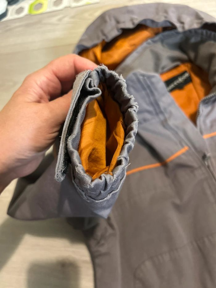 Veste hiver oh mi saison gris/brun -orange - photo numéro 5
