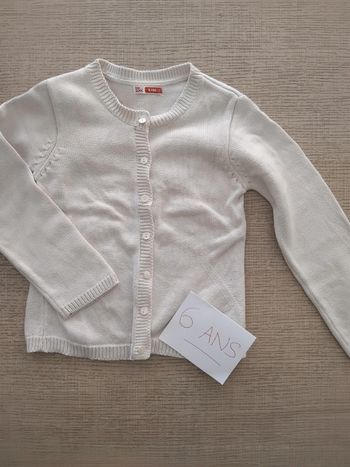 Gilet 6 ans *