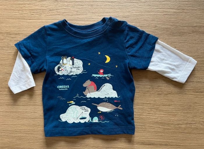 Teeshirt manches longues Creeks 3 mois