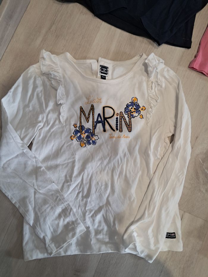 Lot de t shirts manches longues fille 6ans neufs - photo numéro 3