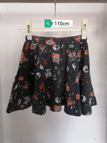 Jupe patineuse Halloween Disney 5ans