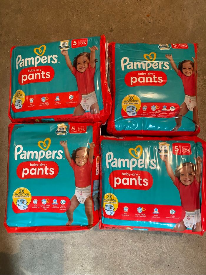 Couche Pampers pants taille 5
