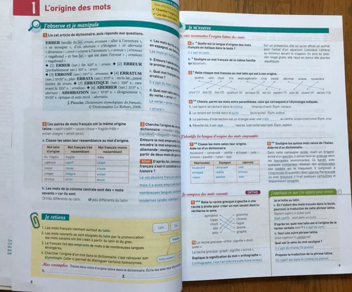Mon cahier de Français 6ème (avec les corrigés) - Magnard - photo numéro 5