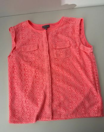 T shirt rose à motif