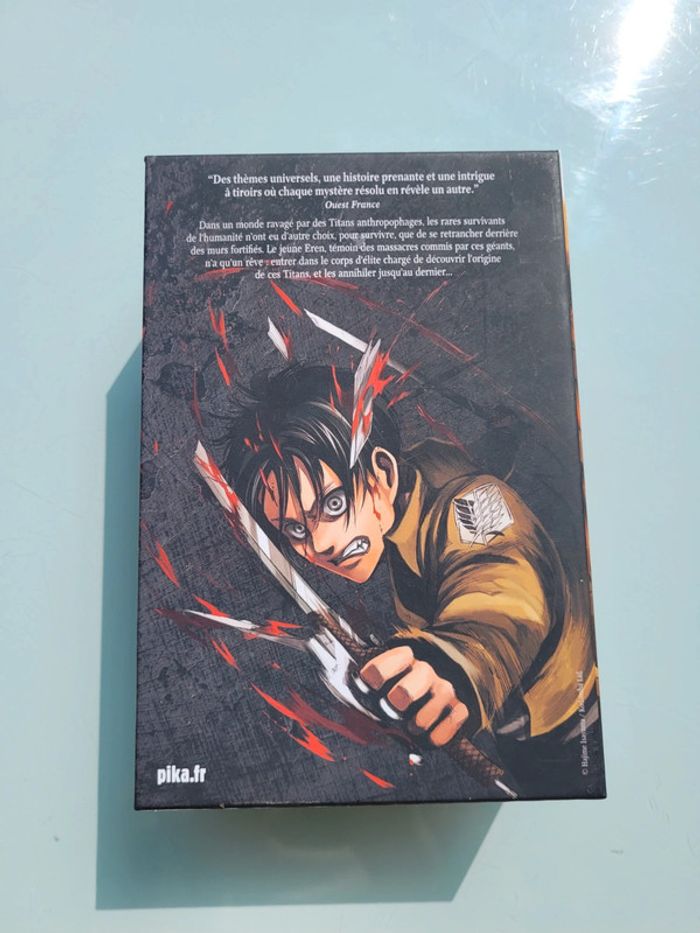 3 coffret Pika Édition : L'attaque des titans tomes 1 à 12 - photo numéro 10