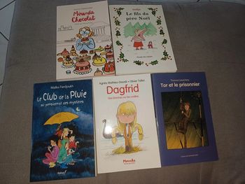 Superbe lot de 5 livres école des loisirs