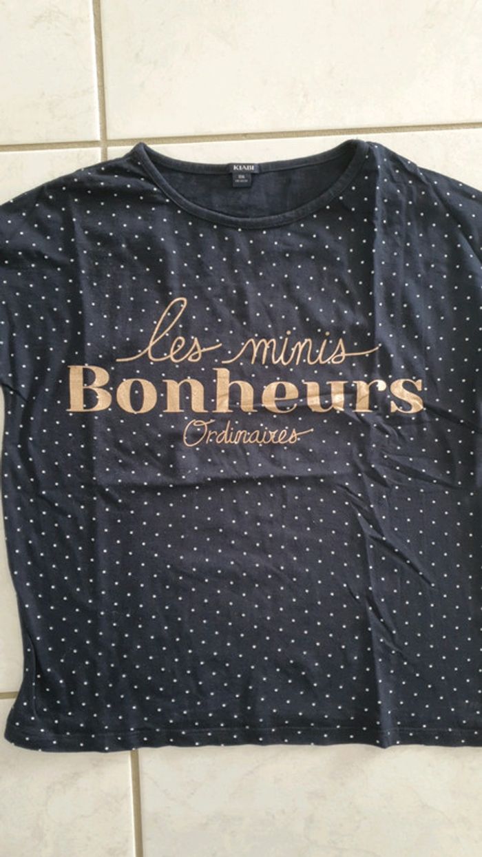 T-shirt MC fille Kiabi 10 ans ch7 - photo numéro 3