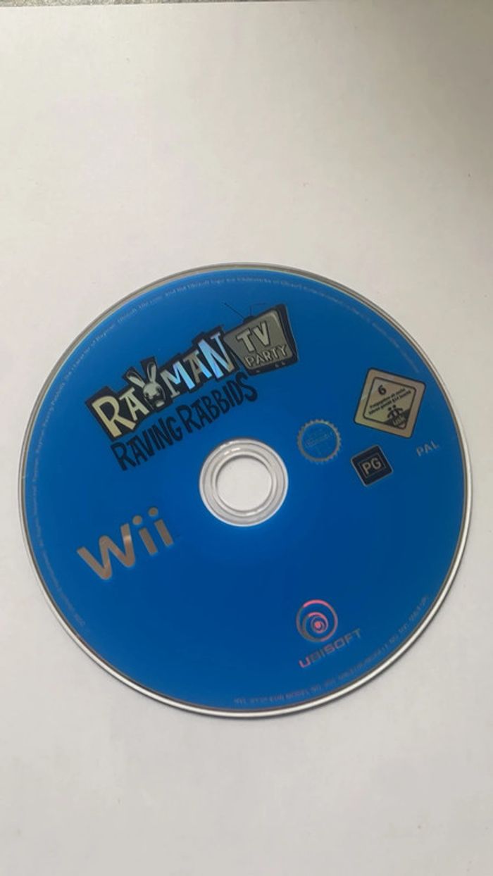 Rayman tv party wii