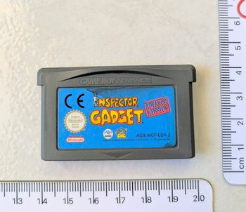 Jeu Nintendo Game Boy advance inspector inspecteur gadget