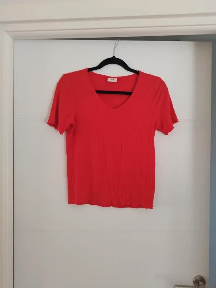 Tee-shirt rouge "JDY" taille M