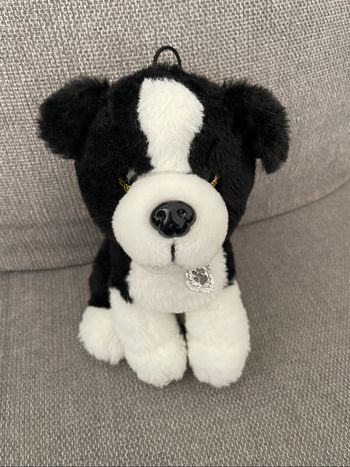 Chien peluche
