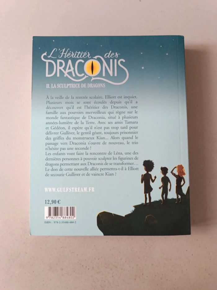 L'héritier des draconis volume 2 la sculptrice de dragon - photo numéro 2