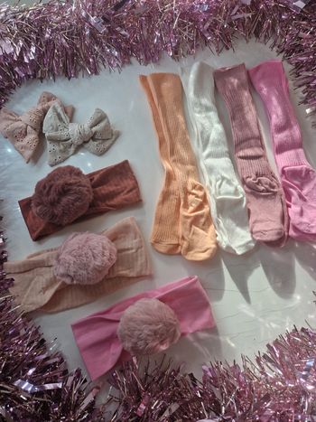 Coffret rose abricot