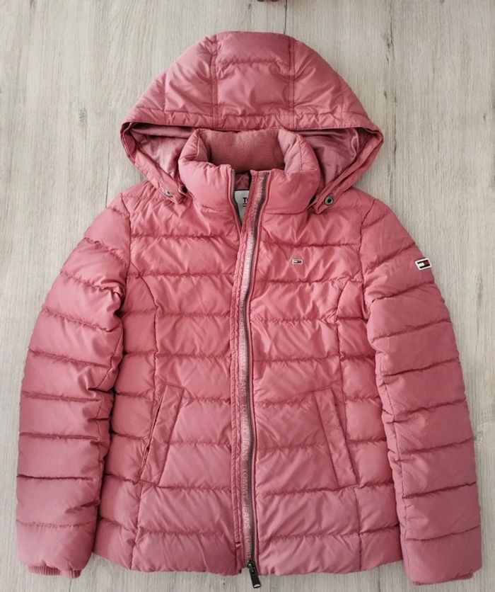 Doudoune Tommy Hilfiger rose TXS - photo numéro 3