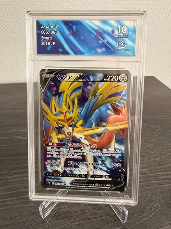 Zacian V (Zacian V) JP – Sword – Collect Aura 10 Gem Mint – 065/060