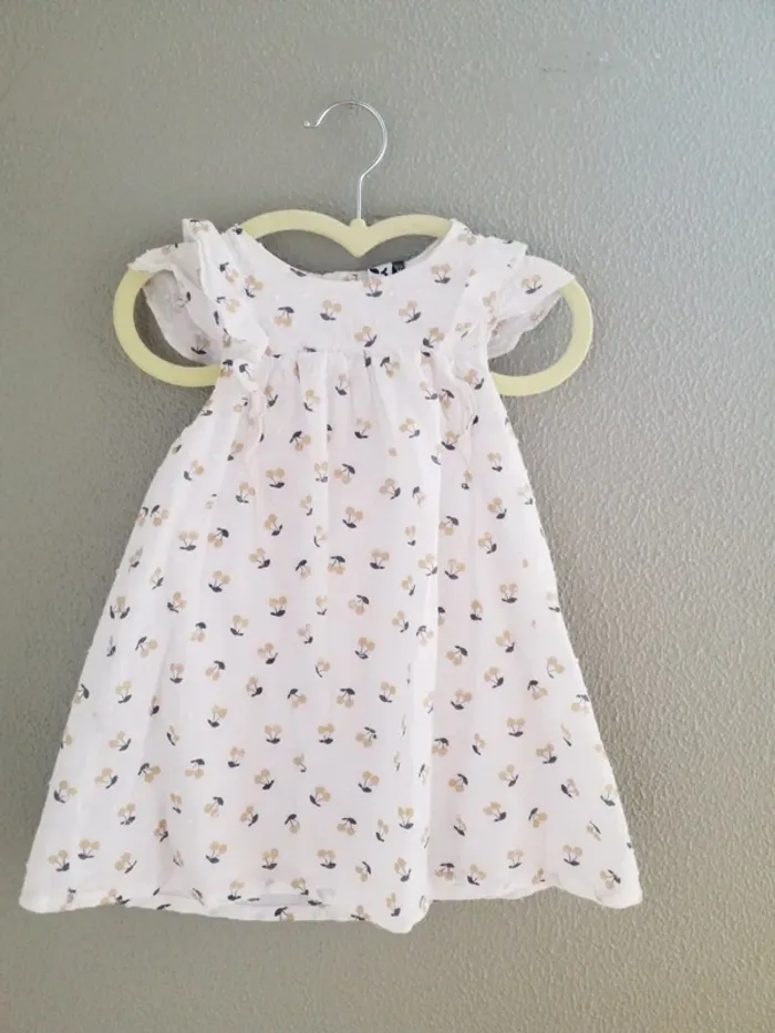 Robe 3 pommes 18/24 mois