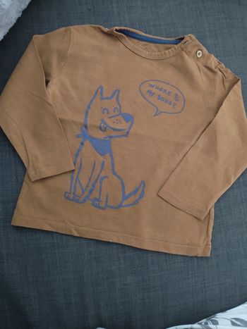 Tee-shirt manche longue 24 mois