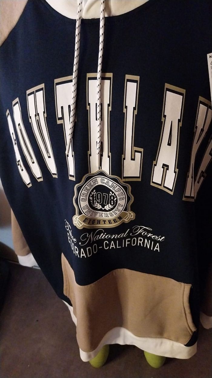 Sweat à capuche homme T.6XL Kiabi - photo numéro 3