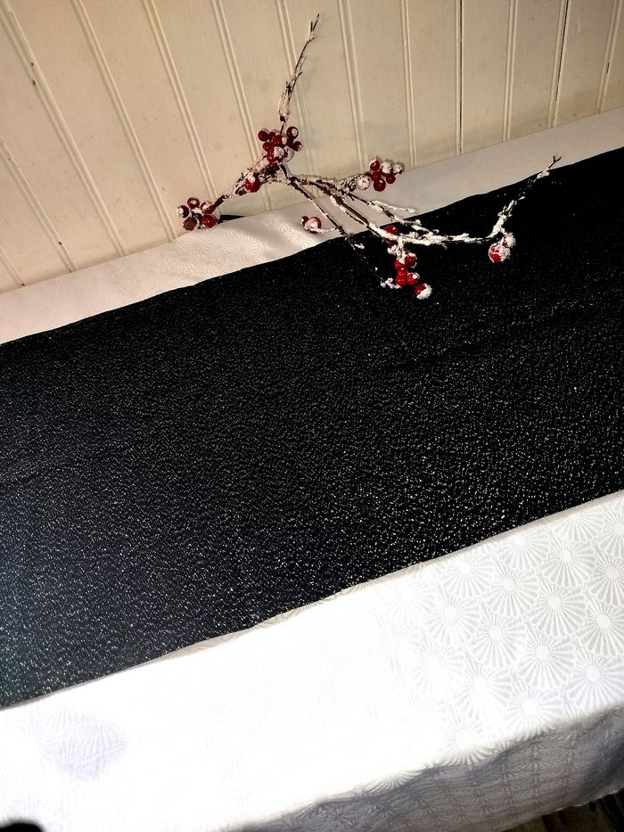 🎄 Table Runner Ensemble Nappe et Chemin de table - photo numéro 3