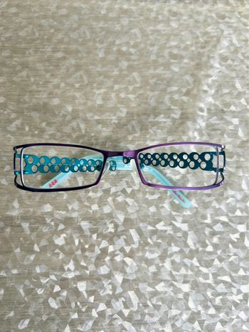 Lunette branche violette