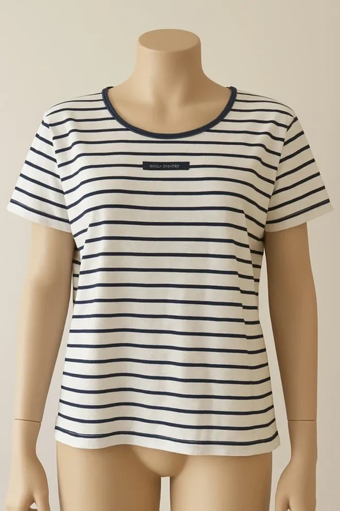 T-shirt marinière “Vent des Sables” - Taille XL