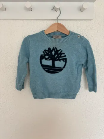 Pull bleu enfant bébé Timberland 18 mois 81 cm