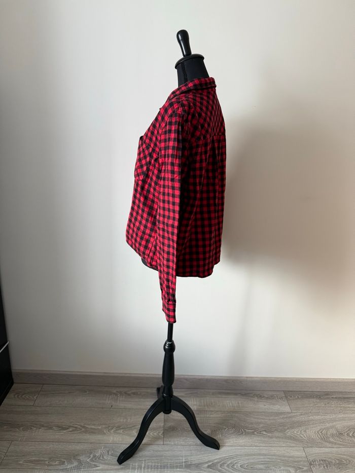Chemise Zara – L – Rouge & Noir – - photo numéro 4