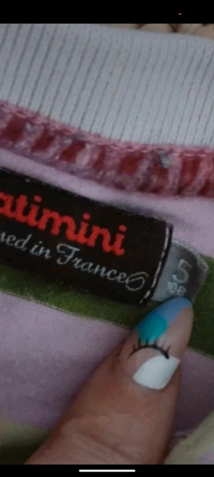 Tee shirt polo catimini fille - photo numéro 3