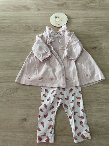 Ensemble fille sergent major 3 mois