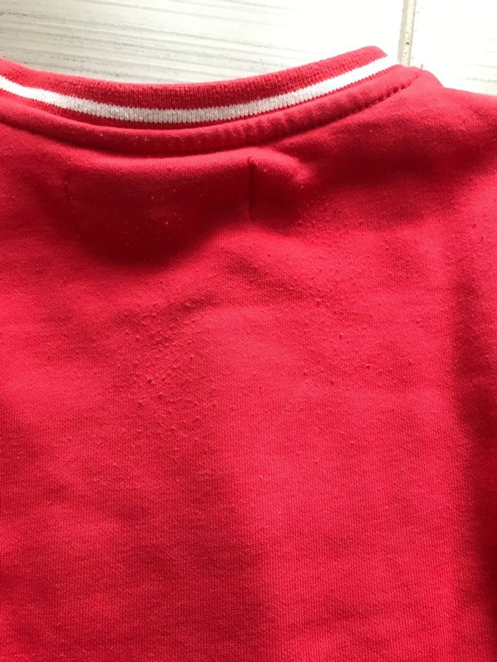 Pull rouge fille gemo - photo numéro 3