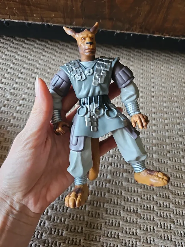 Figurine kangourou guerriers de la vertue vintage - photo numéro 10