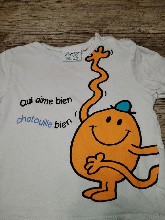 Joli t-shirt garçon manches courtes été 12 mois - photo numéro 2