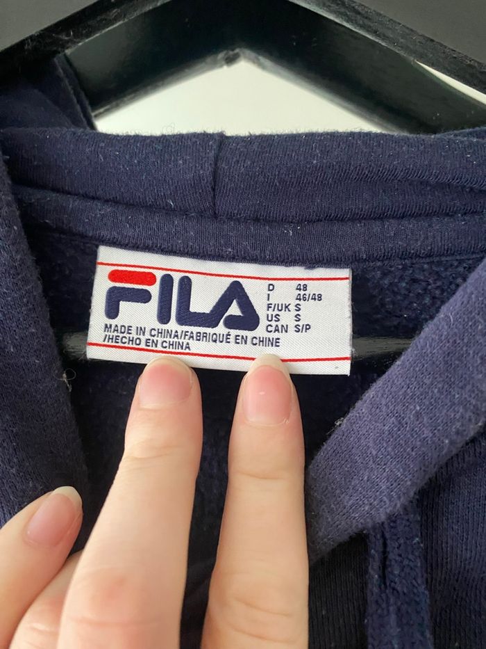 Sweat à capuche Fila - photo numéro 2