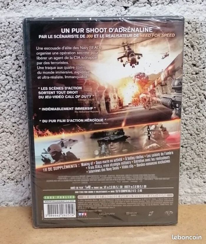 Dvd ACT OF VALOR LES SOLDATS DE L'OMBRE (Neuf sous blister) - photo numéro 2