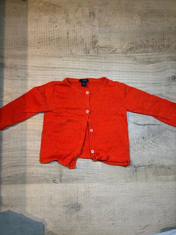 gilet orange - 6 mois - Kiabi