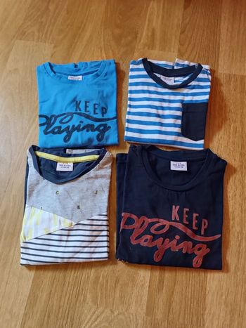 Lot de 4 Tee shirts Tape à l'oeil 4 ans