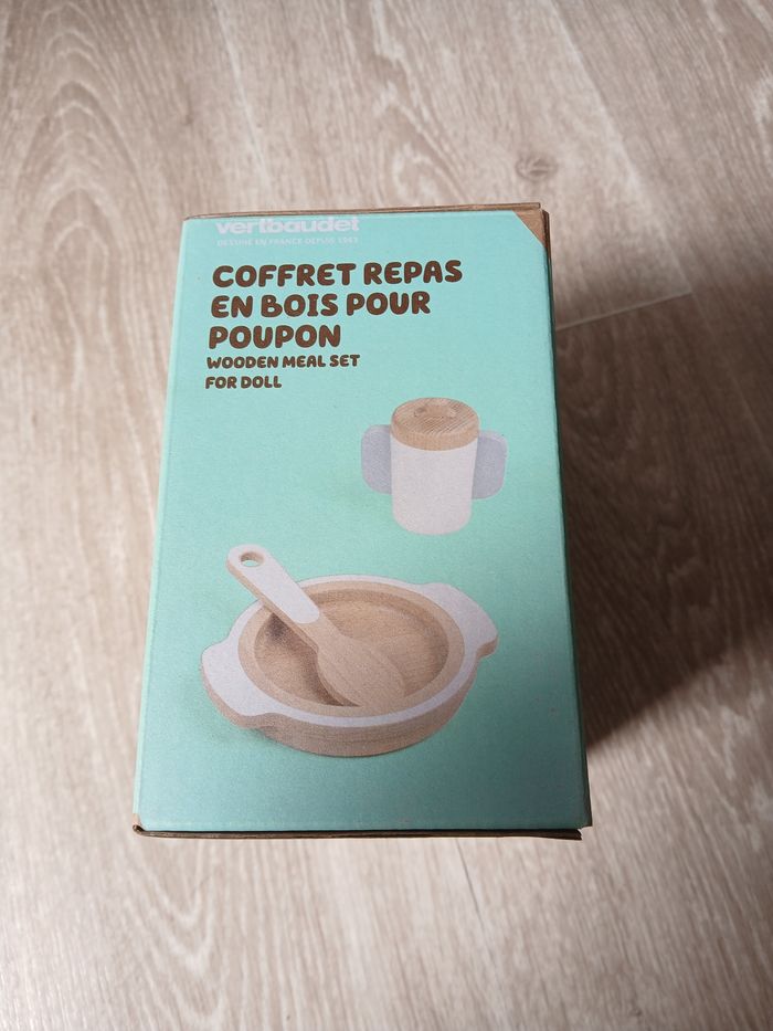 Jouet kit repas poupon vertbaudet neuf - photo numéro 2
