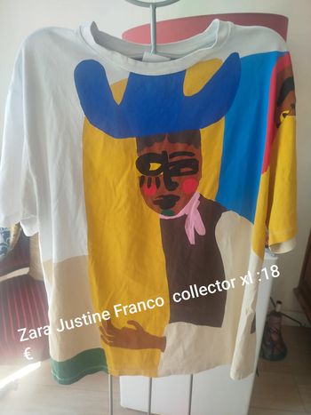 T-shirt Zara Justine Franco Collector