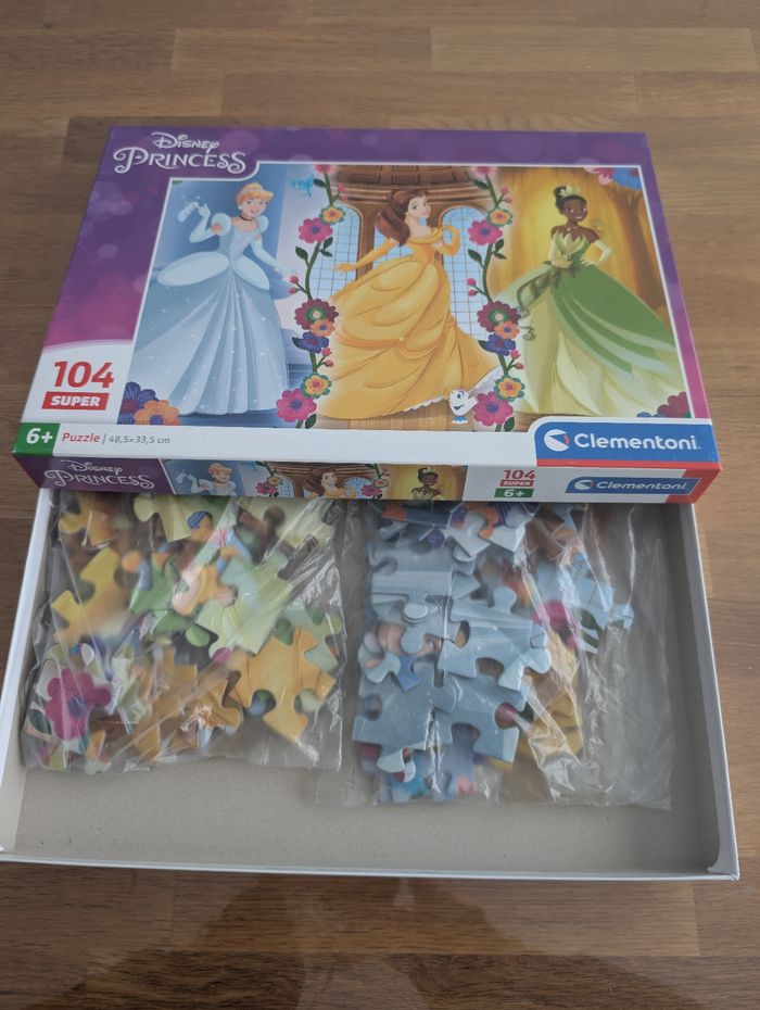 Puzzle Disney Princesses 104 pièces complet grand format Clementoni - photo numéro 7