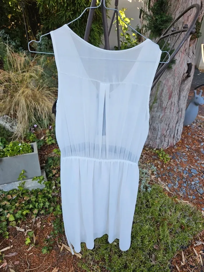 Robe blanche L - photo numéro 3