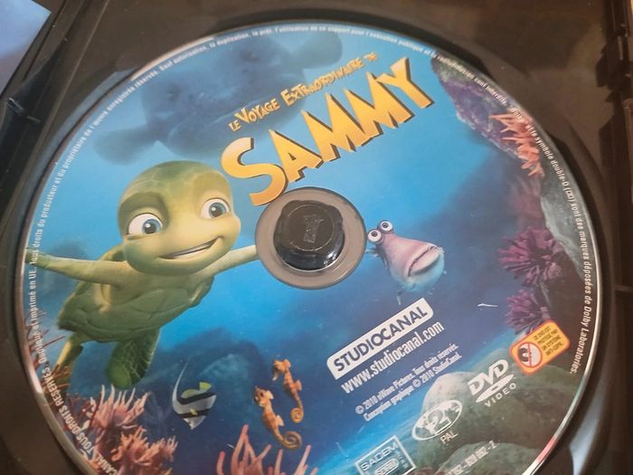 DVD le voyage extraordinaire de Sammy - photo numéro 3