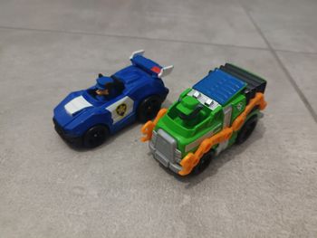 Lot de 2 voitures en métal Pat Patrouille le film