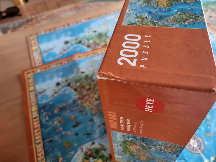 Puzzle mappemonde Amazing world. - photo numéro 7