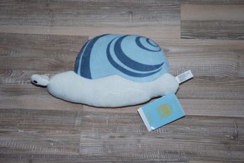 doudou escargot monoprix escargot neuf bleu
