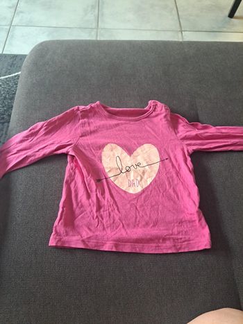 T shirt manches longue 18 mois