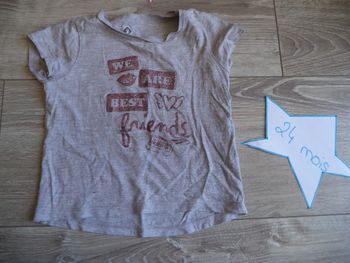 Tee-shirt grain de blé 2 ans
